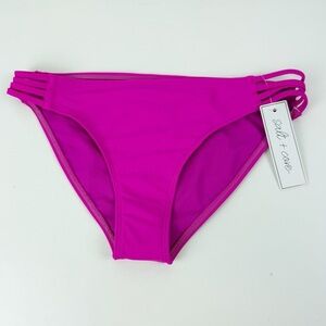 Salt + Cove Bikini Bottom Juniors Size Medium Pink Swim NWT